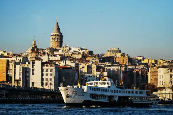 2013 Istanbul Turkey Karaky City Lines Ferry Bosphorus Strait — Stock Photo, Image