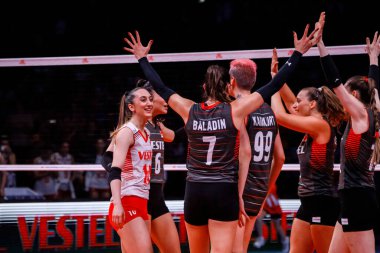 03-Haziran-2022 Ankara-Türkiye: Voleybol Milletler Ligi 2022 Türkiye Milli Takımı,
