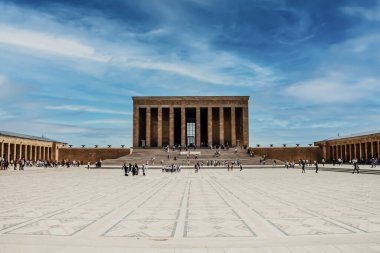 05-06-2022 Ankara-Türkiye: İnsanlar Mustafa Kemal Atatürk 'ün Anitkabir mozolesini ziyaret etti
