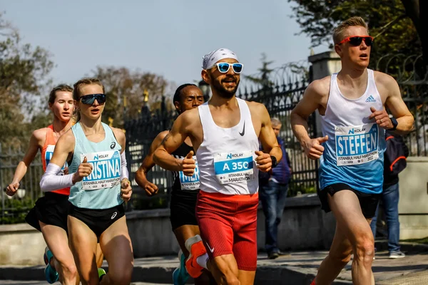 March 2022 Stanbul Turkey Nkolay Istanbul Half Marathon 2022 — Stock Photo, Image