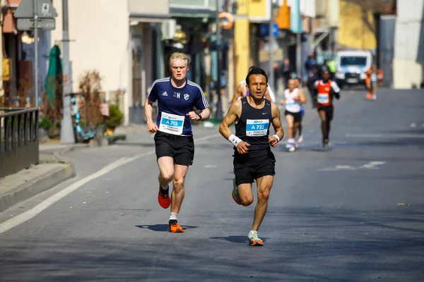 Березень 2022 Стамбул Туреччина Nkolay Istanbul Half Marathon 2022 — стокове фото