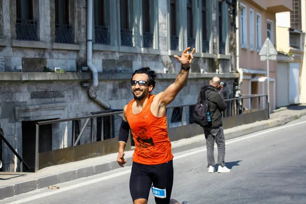 Březen 2022 Stanbul Turecko Nkolay Istanbul Half Marathon 2022 — Stock fotografie