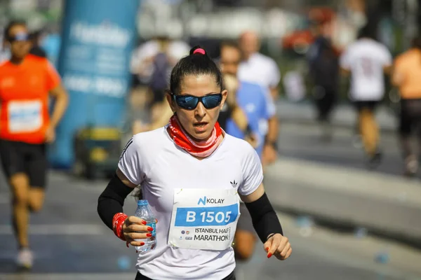 Marzo 2022 Estambul Turquía Nkolay Estambul Media Maratón 2022 —  Fotos de Stock