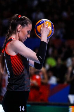 03-June-2022 Ankara-Turkey: Volleyball Nations League 2022, Turkey Women's National Volleyball Team,
