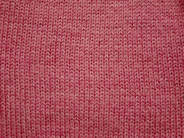 Textura de tecido rosa, close-up de estrutura de lã, fundo papel de parede. — Fotografia de Stock