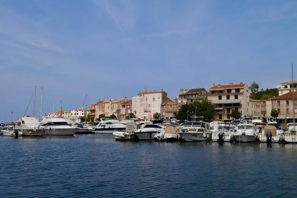 Panoramiczny widok na St. Florent, Korsyka, Francja. — Zdjęcie stockowe