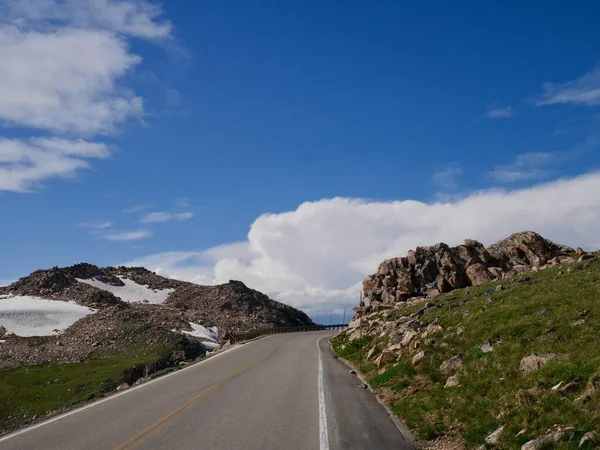 Beartooth Otoyolu Amerika Nın Güzel Yolu Olarak Bilinir Montana Wyoming — Stok fotoğraf