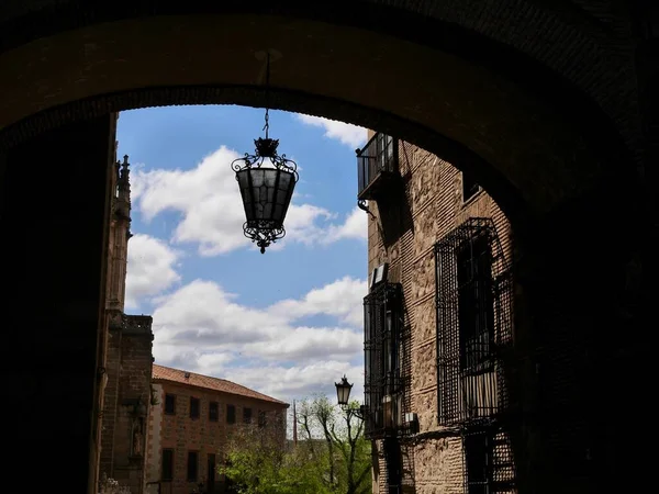 View Arch Primada Santa Maria Toledo Cathedral High Quality Photo — Foto Stock