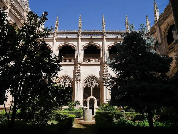 Toledo Castilla Mancha España 2022 Patio Del Monasterio San Juan — Foto de Stock