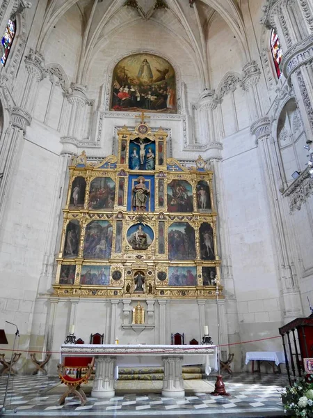 Toledo Castile Mancha Spain 2022 Interior Gothic Church San Juan — Stock fotografie