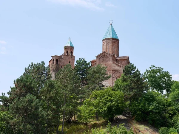 Pandangan Panorama Tentang Biara Ortodoks Gremi Dan Kompleks Gereja Wilayah — Stok Foto
