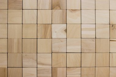 Ahşap doku arka planı. Ahşap bloklar arka plan. Birbirinin aynı küpler tek bir düzlem oluşturuyorlar..