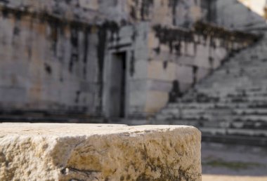 Antika Taş Ürün ekran arka planı.