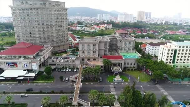 Високоякісні Роялті Безкоштовні Кадри Повітряний Вид Узбережжя Вунг Тау Єтнам — стокове відео