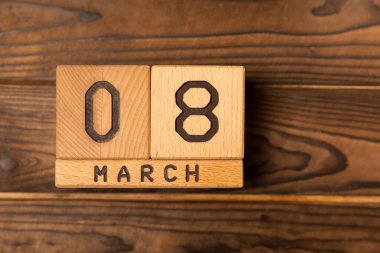 Festive composition for March 8. International Women's Day