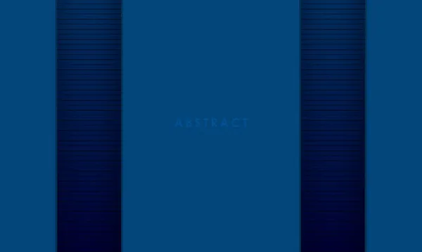 Kék háttér 5 részes vonalakkal — Stock Vector
