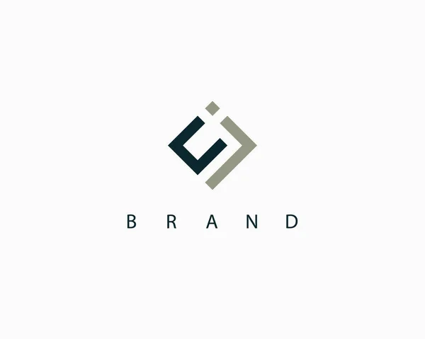 Modelo Design Logotipo Identidade Marca —  Vetores de Stock
