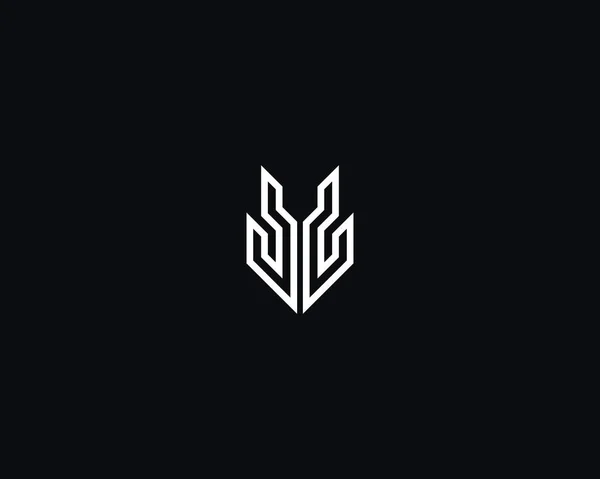 Elegant Abstract Logo Design Sjabloon Minimaal Vectorembleem Voor Bedrijfsidentiteit — Stockvector