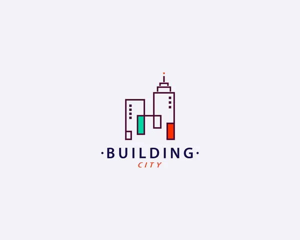 Πρότυπο Σχεδίασης Λογότυπου Cityscape — Διανυσματικό Αρχείο