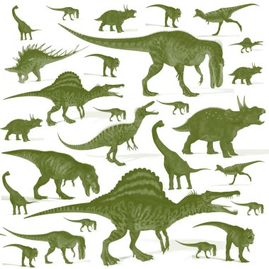 Dinozor çizimi, çocuklar için baskı, dinozor koleksiyonu, tekstil, arka plan