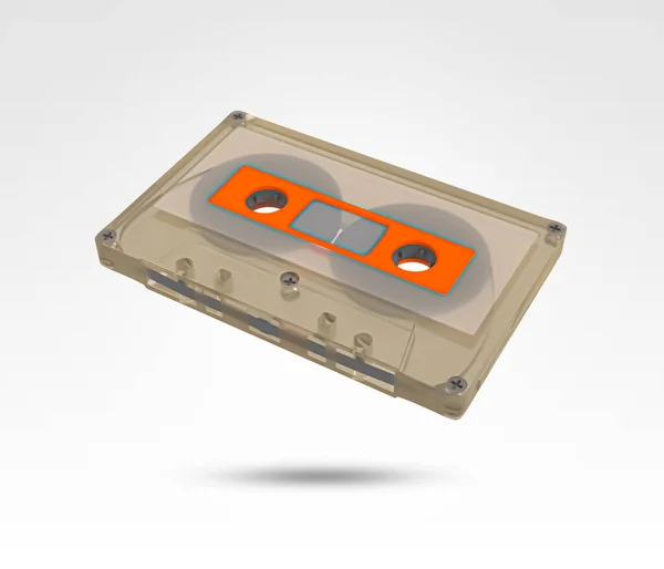Old Retro Vintage Audio Music Cassette Tape Retro Music Audio — Stock Photo, Image