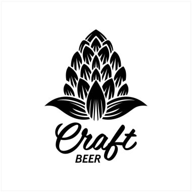 Bira fabrikası logo tasarımı konsepti. Evrensel bira fabrikası tasarımı.