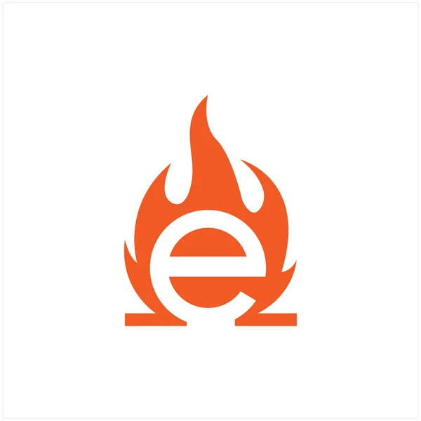 Feuervektorillustration Des Isolierten Feuerzeichens Feuersymbol Flachen Stil — Stockvektor