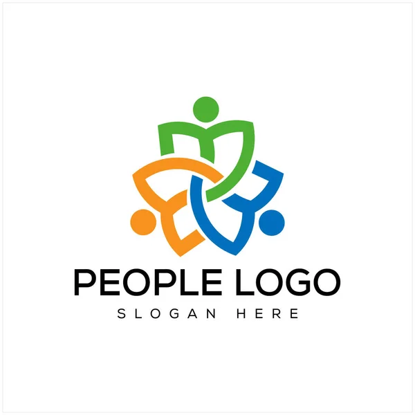 Абстрактний Молодіжний Фонд Дизайн Логотипу Ідея — стоковий вектор