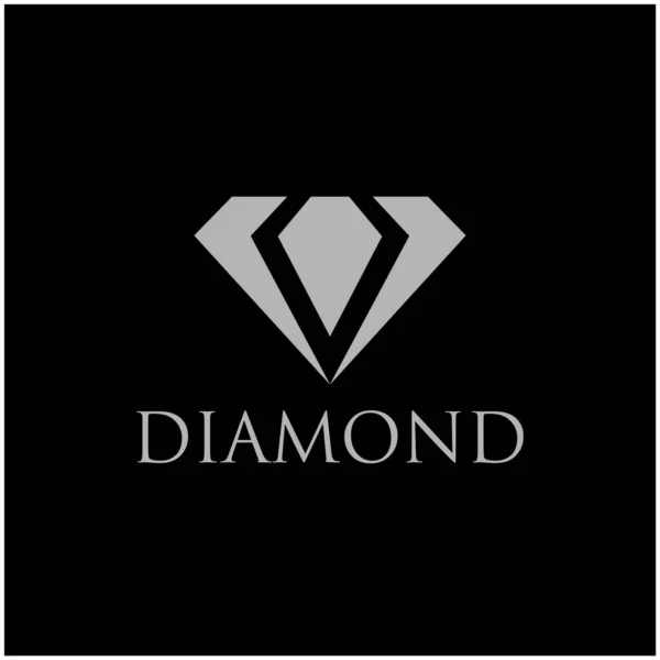 Kreative Diamond Logo Und Icon Design Vorlage — Stockvektor