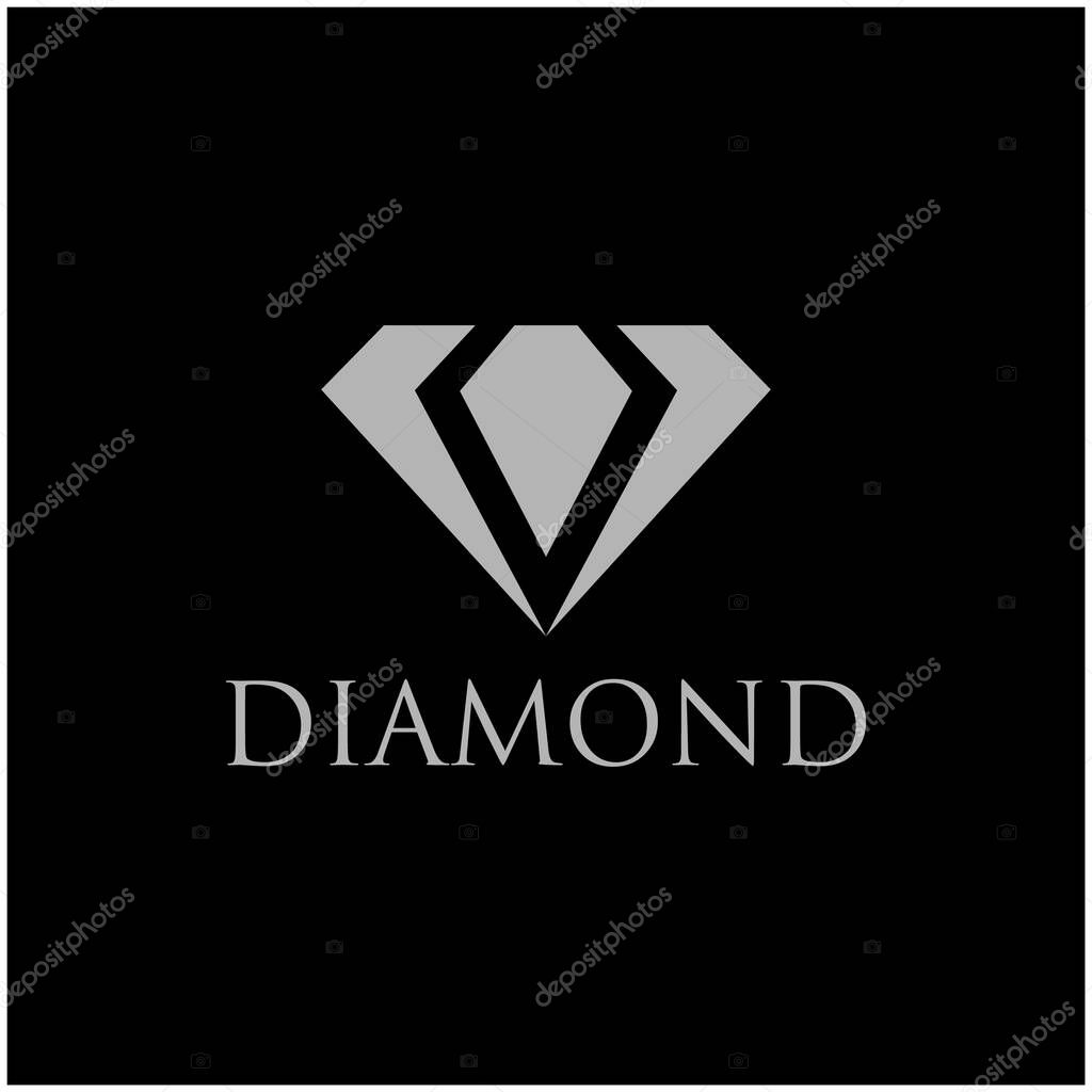 Creative Diamond Logo and Icon Design Template