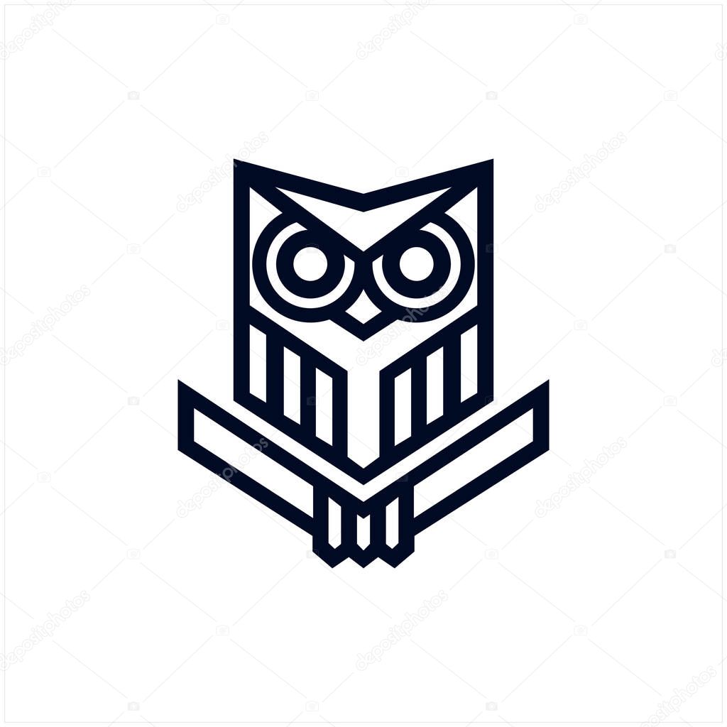 Owl Logo icon wing creative Modern Design