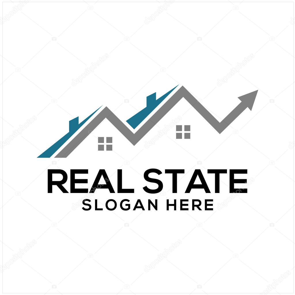 Real state logo design & illustration vector art