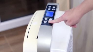 Modern teknoloji ev nemlendirici, sıcaklık kontrolü ve kapalı iklim