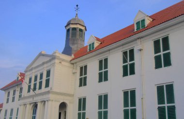 Jakarta, Endonezya 'daki Hollanda sömürge mirasının tarihi binalarından biri..