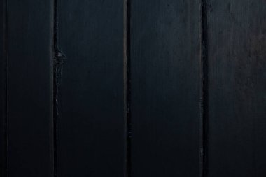 Black wood texture, perfect background. Five boards. Place for text