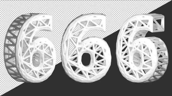 3Dデザイン番号6 — ストックベクタ