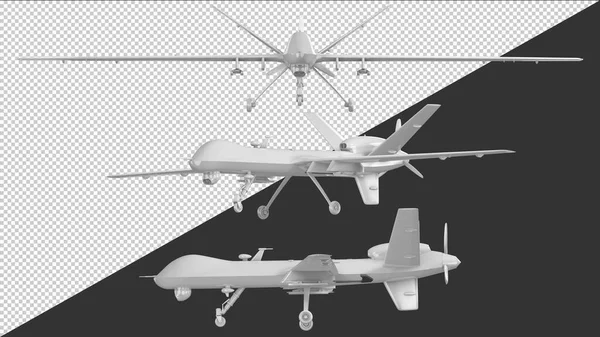 3D渲染白色直升机 图库矢量图片