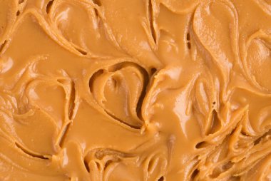 kupa arkaplan dokusunda fıstık ezmesi