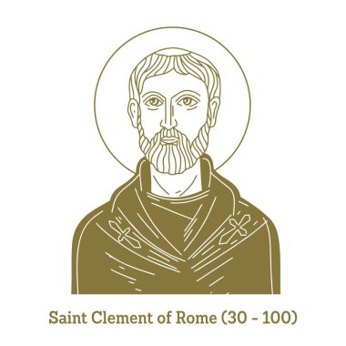 Roma Saint Clement (30-100), Irenaeus ve Tertullian tarafından Roma 'nın dördüncü piskoposu olarak listelenmiştir. Kilisenin ilk havarisi olarak kabul edilir..