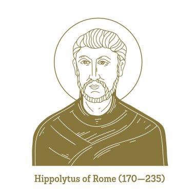 Hippolytus of Rome (170-235) was one of the most important second-third century Christian theologians, whose provenance, identity and corpus remain elusive to scholars and historians. clipart