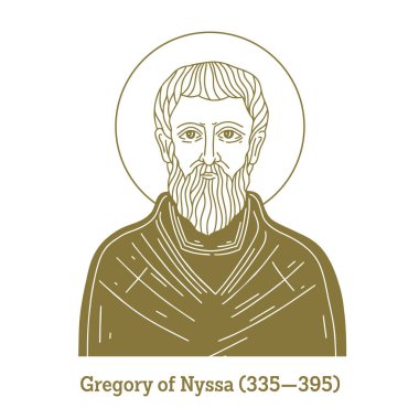 Nyssa 'lı Gregory (335-395), 372' den 376 'ya ve 378' den ölümüne kadar Nyssa piskoposu. Gregory, kardeşi Caesarea Basil ve Nazianzus 'lu dostları Gregory Kapadokyaca Babalar olarak bilinirler..