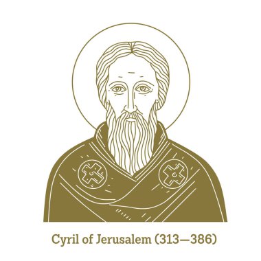 Kudüs 'lü Cyril (313-386) eski bir kilise ilahiyatçısıydı..