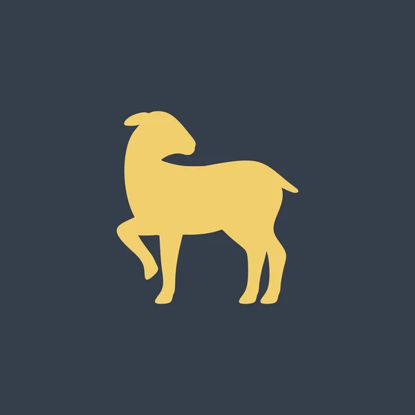 Owce Jagnięta Symbol Ofiary Posłuszeństwa — Wektor stockowy