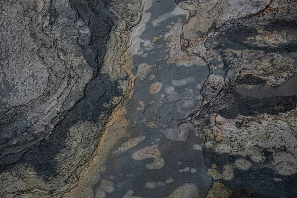 Dark grey sand stone textured abstract backdrop — 图库照片