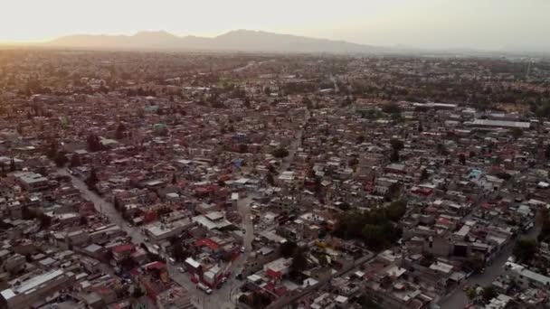 Suburbios Ciudad Grande Mxico — стокове відео