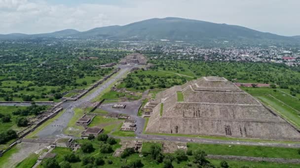 Zona Arqueolgica Tenochtitlan Mxico — Stockvideo