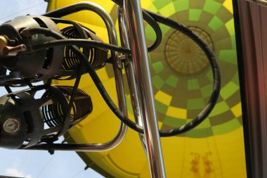 Balonun içinden yakıcı