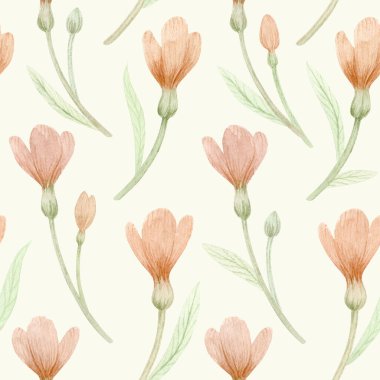 Renkli arka planda izole edilmiş pembe timsahlı suluboya deseni. Yumuşak bahar el çizimleri koleksiyonu. Paket kağıtlarında, tekstil ürünlerinde, tebrik kartlarında kullanılabilir.