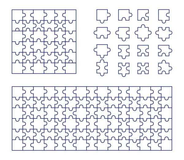 Vektor Weiße Abstrakte Textur Flache Puzzle Bacground Mackup Illustration — Stockvektor