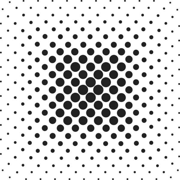 ブラックバブルグラフィック背景デザイン ベクトルフラットスタイルのポップアートシンプルなパターン — ストックベクタ